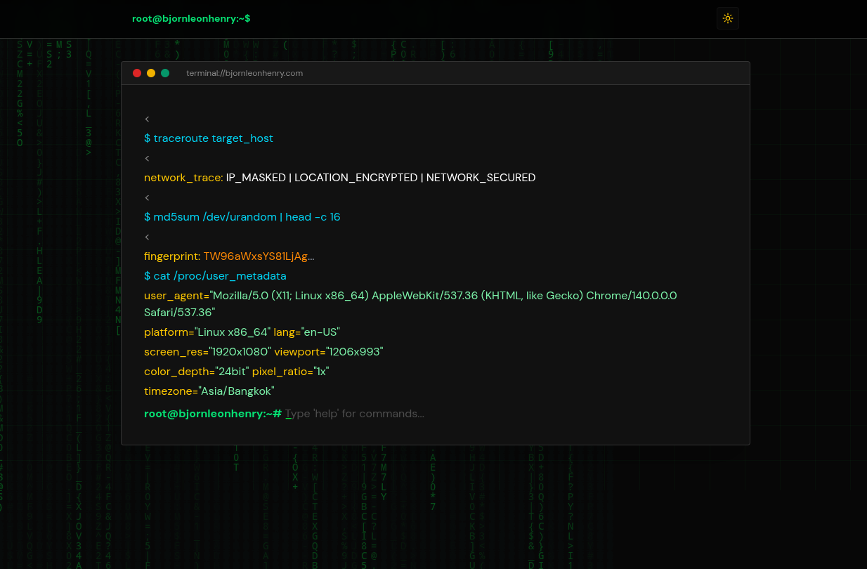 Creative Landing Page