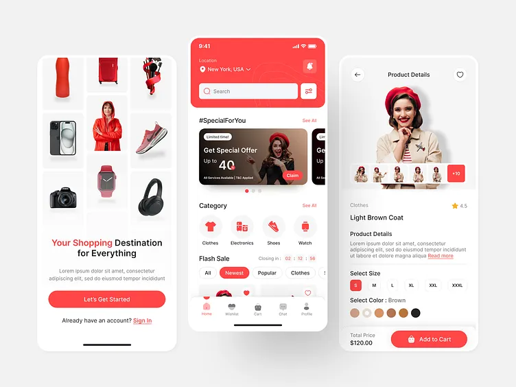 E-Commerce UI